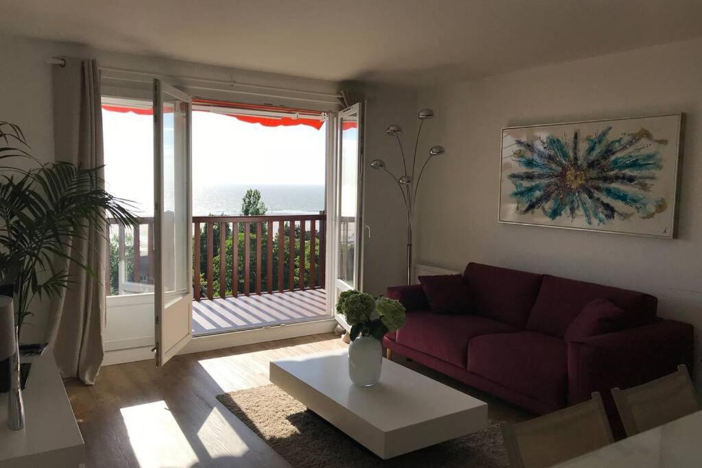 Appartement Avec Vue Imprenable Sur La Mer Trouville-sur-Mer Ngoại thất bức ảnh